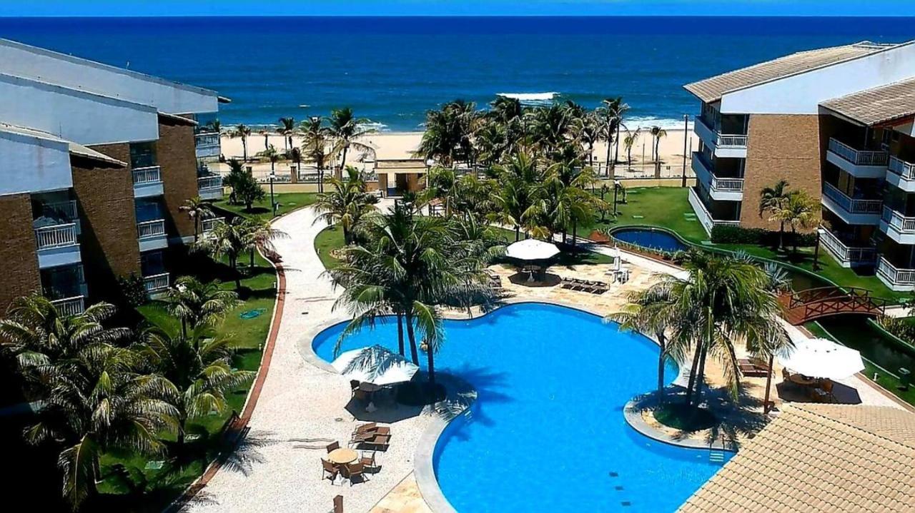 Paraiso Das Dunas - Apartamento A Beira Mar Com Jacuzzi - Proximo Ao Beach Park Aquiraz Exterior photo