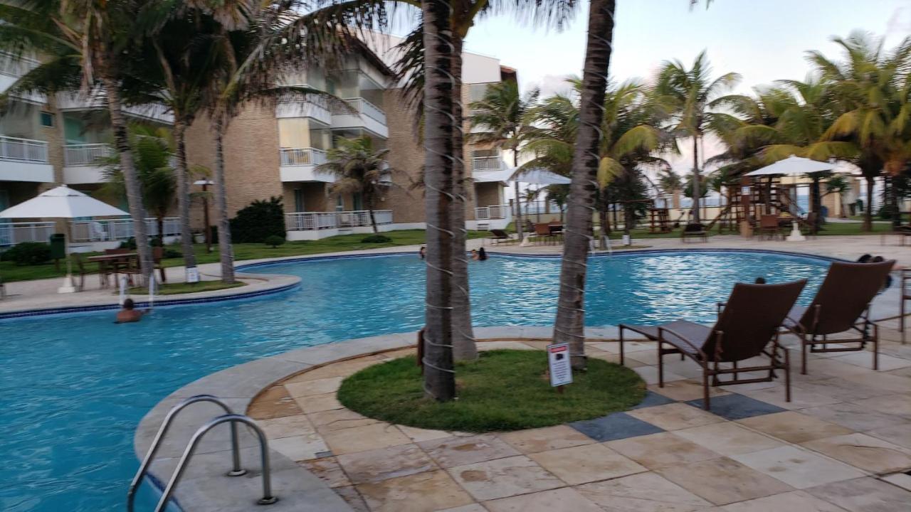 Paraiso Das Dunas - Apartamento A Beira Mar Com Jacuzzi - Proximo Ao Beach Park Aquiraz Exterior photo